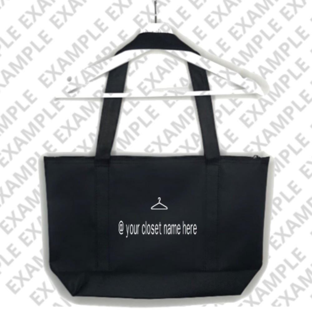 *Add On* Your Closet Name On The Back Of Our Bag - Picture 2 of 2